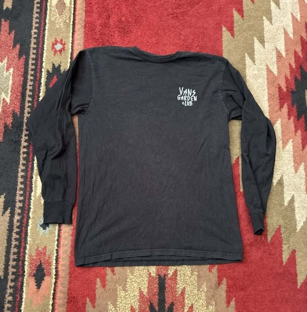 Vans Garden Club Grow Together Black Long Sleeve T-Shirt